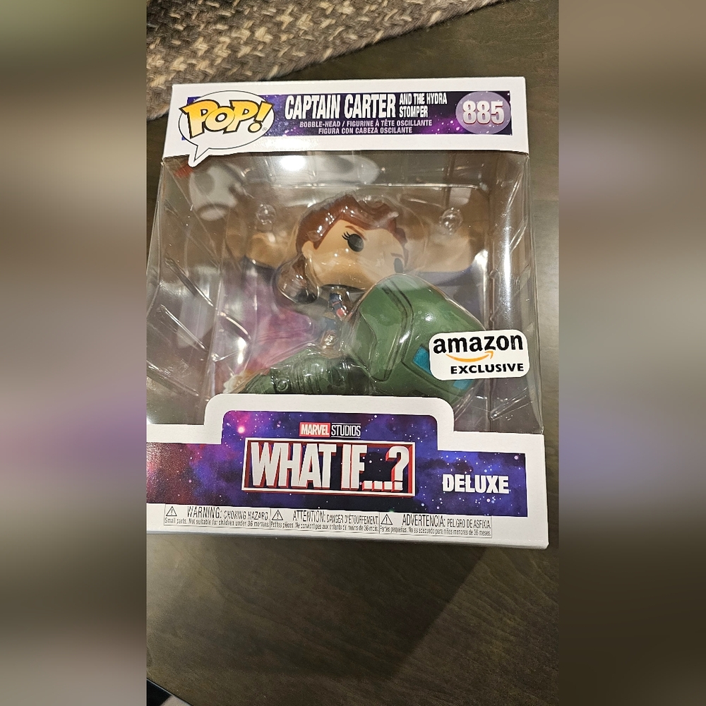 FUNKO POP CAPTAIN CARTER AND THE HYDRA STOMPER 885 NEW